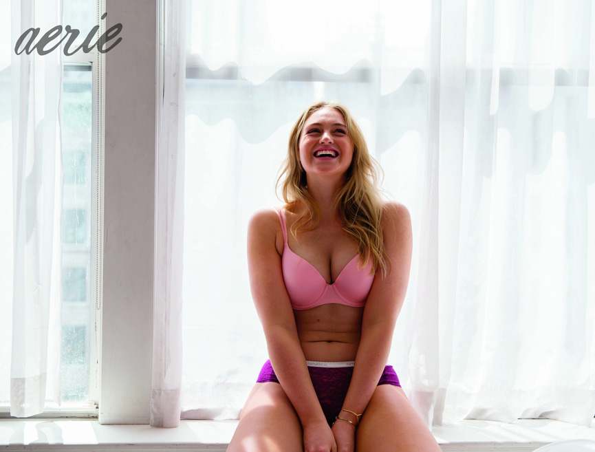 Iskra Lawrence para a Aerie