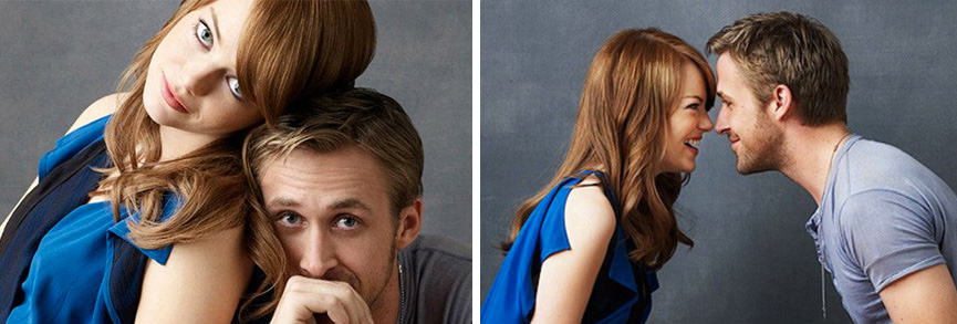 Ryan Gosling e Emma Stone
