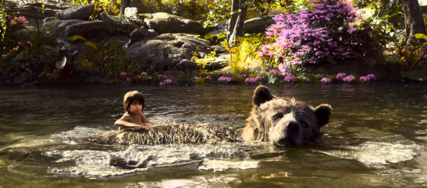 Mogli e Baloo somente o necessario