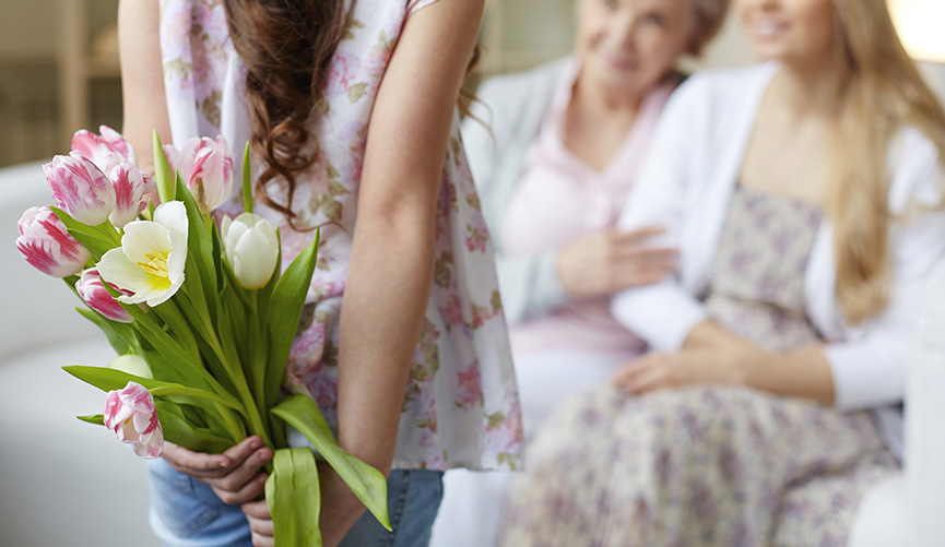 Flores para o dia das mães