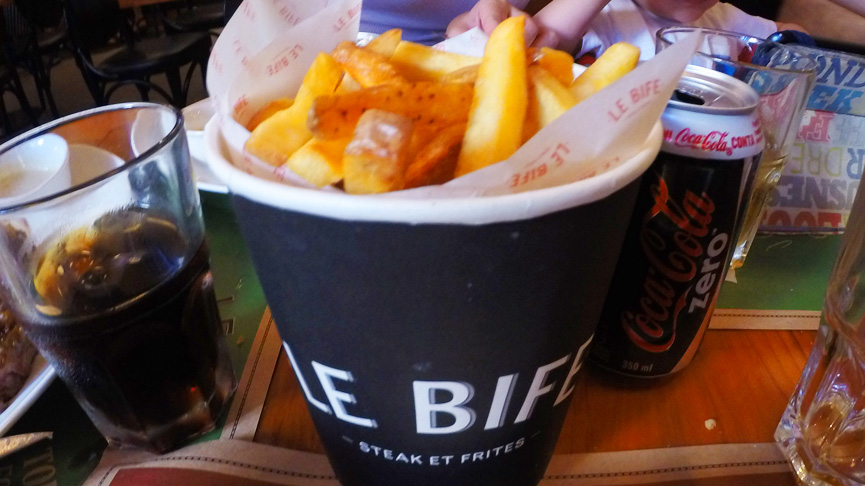 As fritas do Le Bife