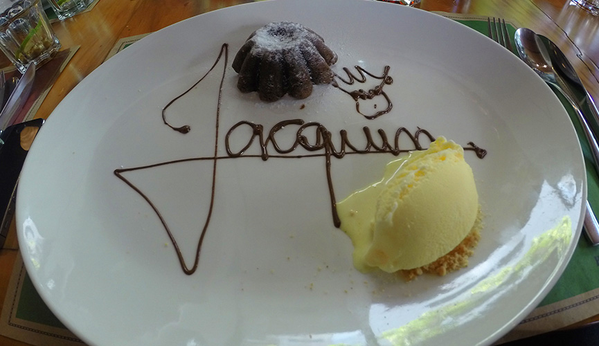 Petit gateau do Jacquin