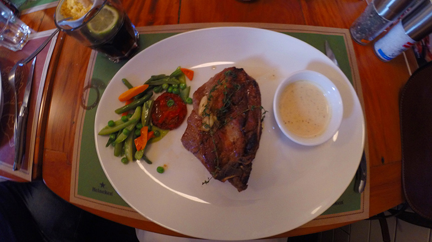 Bisteca copa de Porco