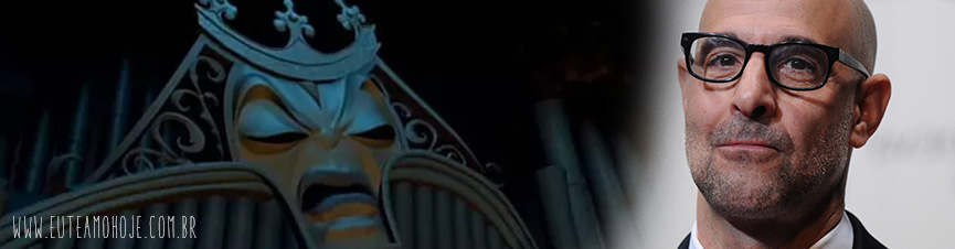 Cadenza, do Natal da Bela e a Fera, será interpretado por Stanley Tucci