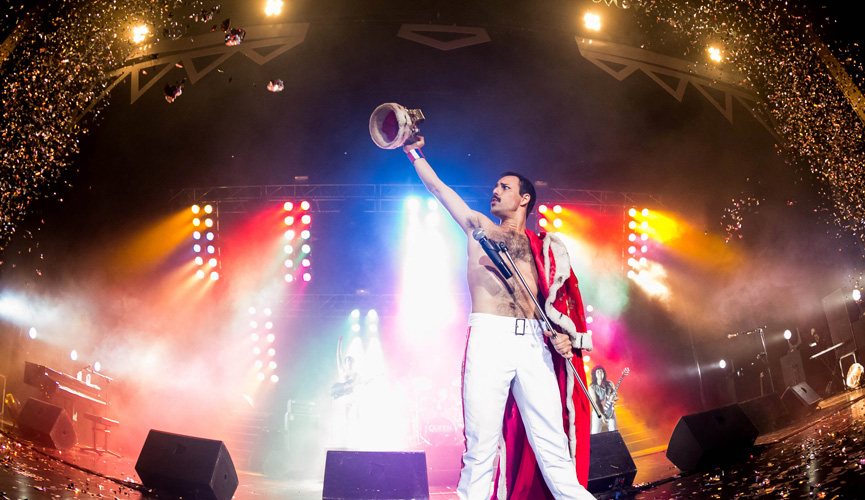 Pablo como Freddie Mercury