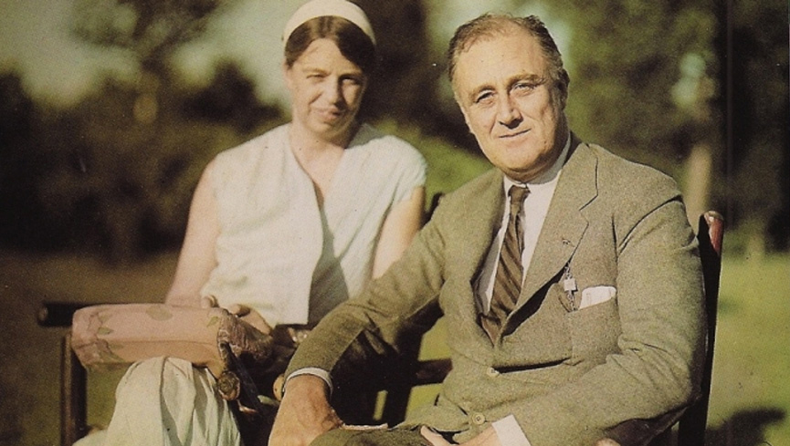 Franklin e Eleanor Roosevelt