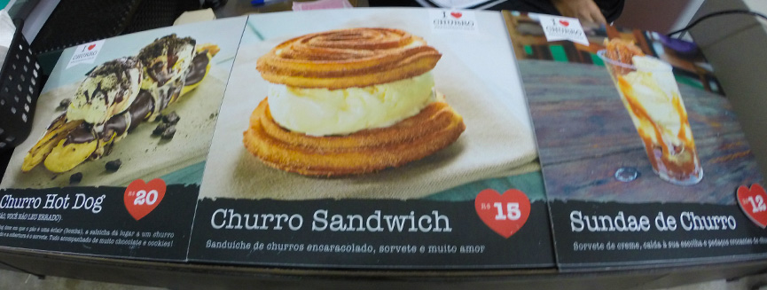 Opções I love Churro