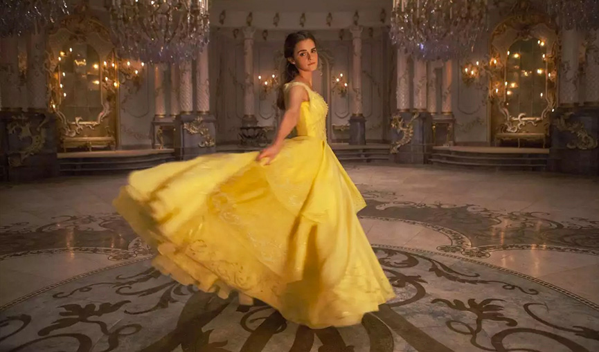 Emma Watson como Belle