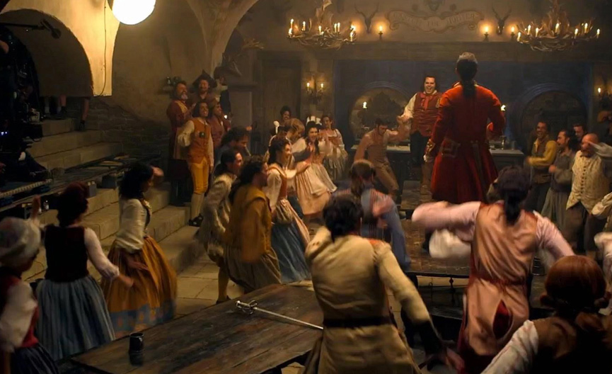 Gaston na taverna - A Bela e a Fera