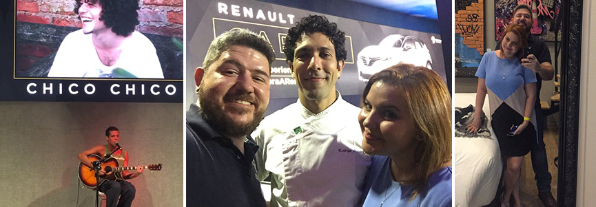 La Maison Renault com Chico Chico e Rodrigo, do Mocotó